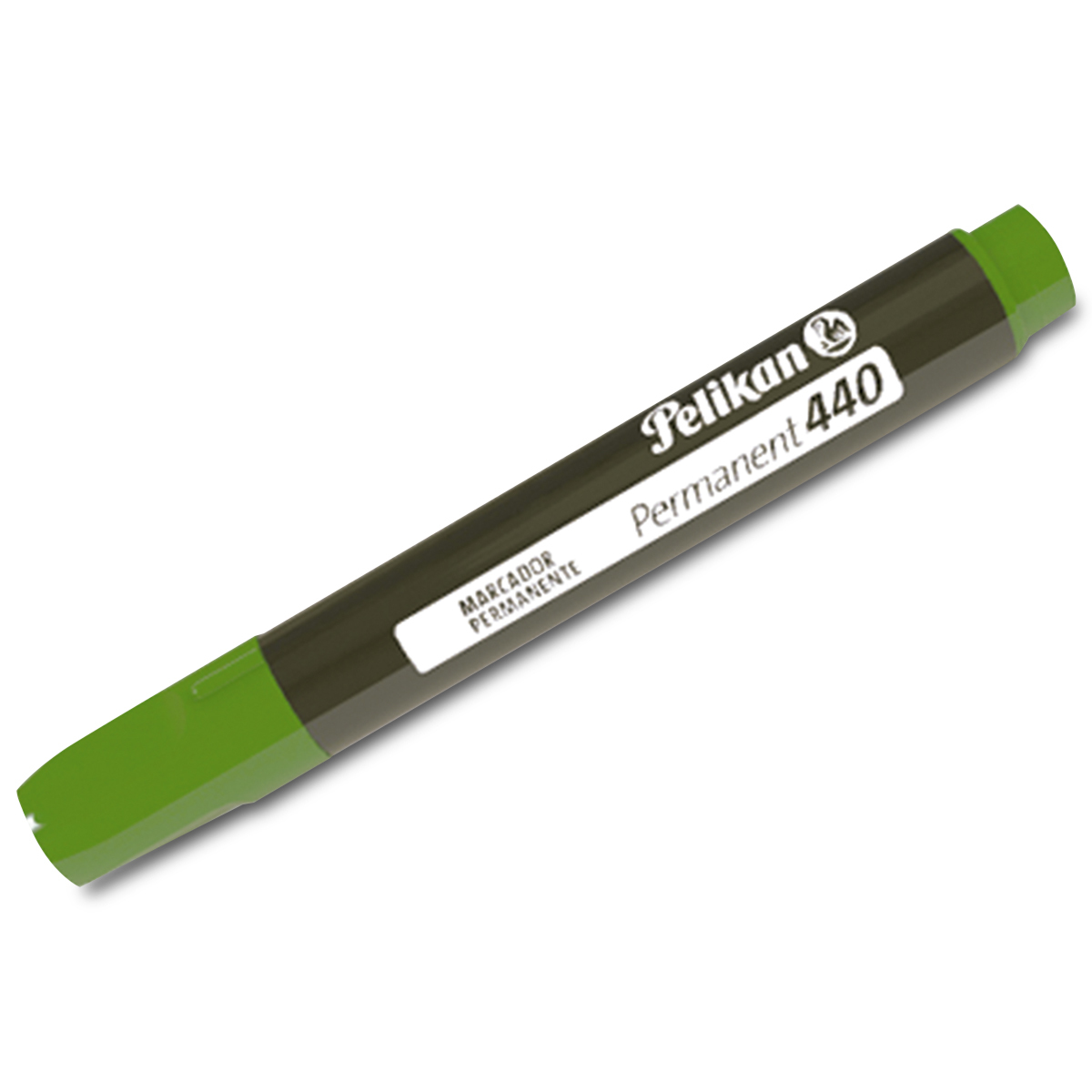 MARCADOR PERMANENTE VERDE (CAJA CON 10 UNIDADES)