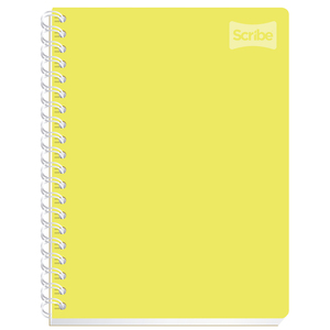 CUADERNO ESPIRAL RAYA SCRIBE (POLYCOVER,200H) CUADERNO ESPIRAL RAYA SCRIBE (POLYCOVER,200H)