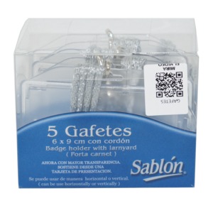 ACCESORIO PARA GAFETE (BOLSA CON CORDON, 5 PIEZAS) ACCESORIO PARA GAFETE (BOLSA CON CORDON, 5 PIEZAS)
