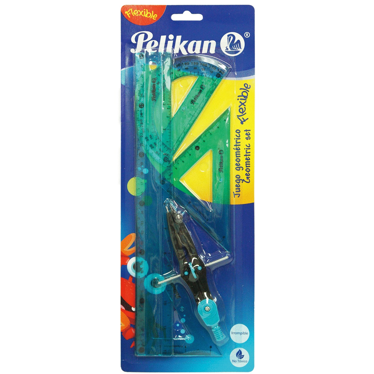 JUEGO GEOMETRICO 5 PIEZAS MEDIANO