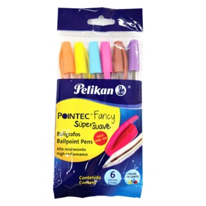 BOLIGRAFO POINTEC COL SURTIDOS C/6 BOLIGRAFO POINTEC COL SURTIDOS C/6