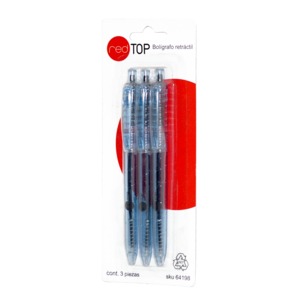 BOLIGRAFO LF (RETRACTIL,TINTA GEL, NEGRO, 3PIEZAS) BOLIGRAFO LF (RETRACTIL,TINTA GEL, NEGRO, 3PIEZAS)