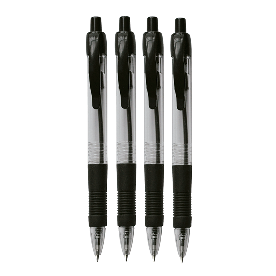 BOLIGRAFO RETRACTIL TRADICIONAL PTO MED 1.00MM TNGA B/4