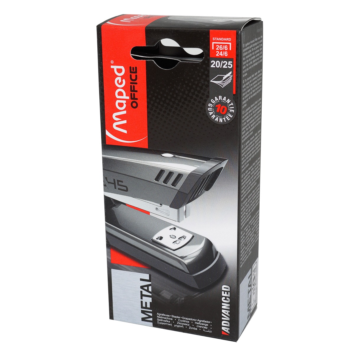 ENGRAPADORA ADVANCED METAL EN COLOR GRIS CON NEGRO