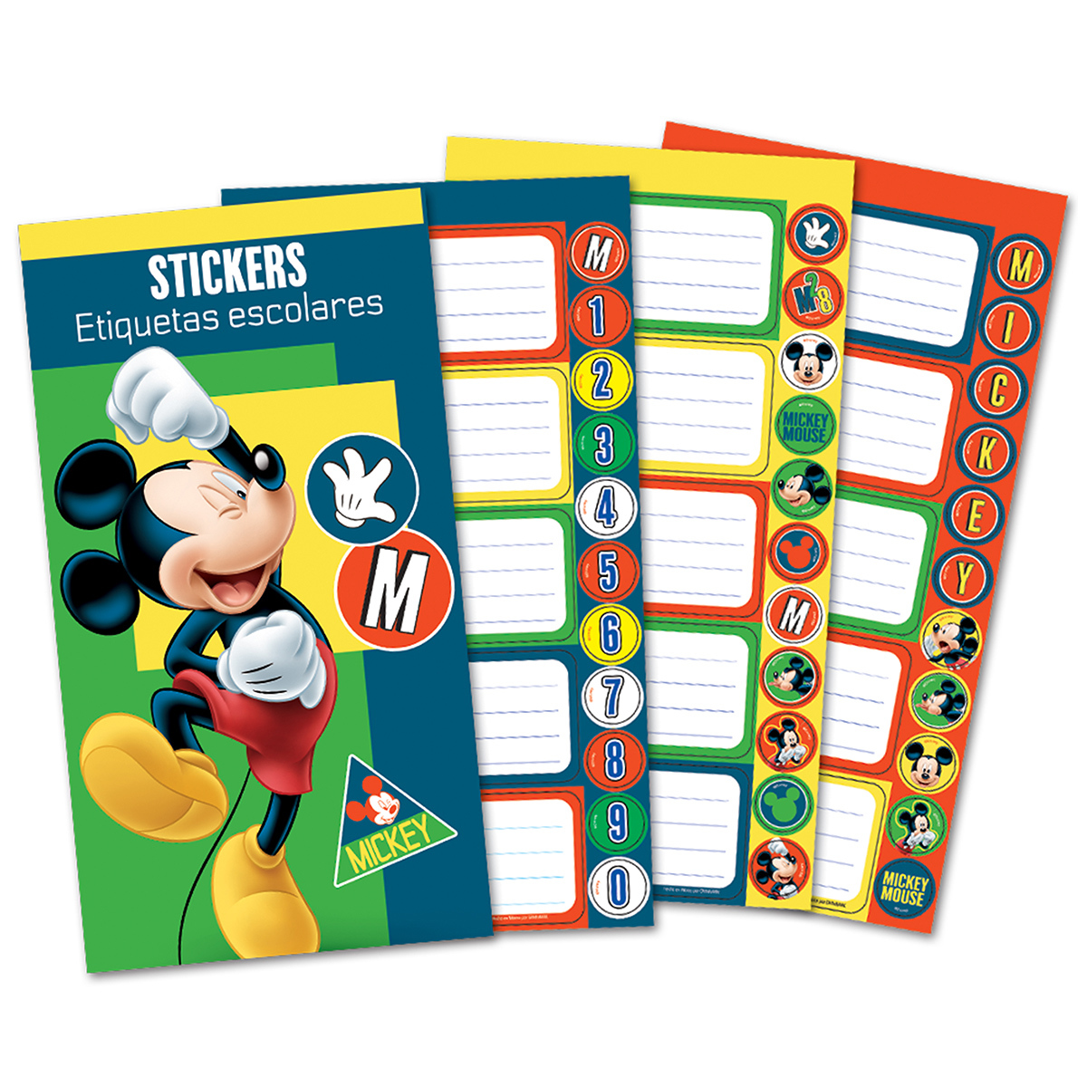 BLOCK DE STICKER (GRANDE, DISNEY)