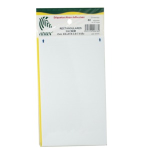 ETIQUETA RECTANG 3.8X7.6 BCA ETIQUETA RECTANG 3.8X7.6 BCA