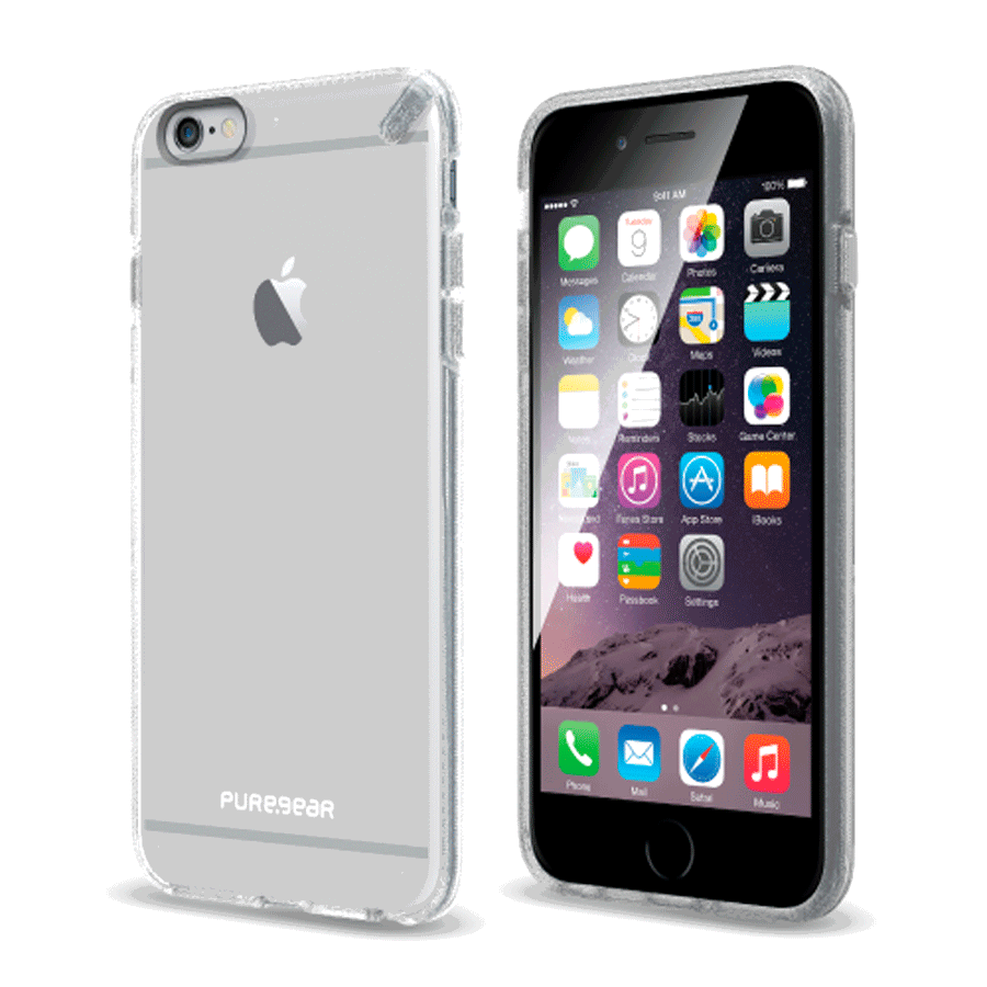 ESTUCHE SLIM BLANCO GRIS IPHONE 6+