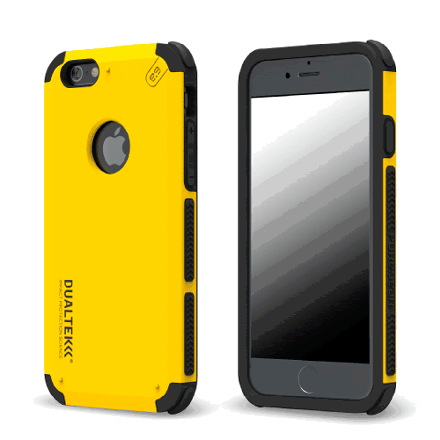 ESTUCHE DUAL TECH AMARILLO IPHONE 6