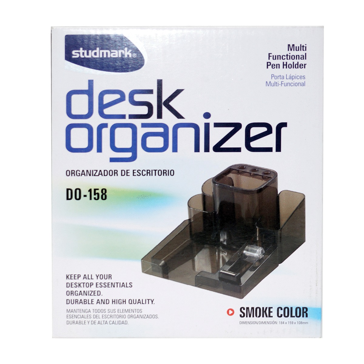 ORGANIZADOR DE ESCRITORIO (ACRILICO, MULTIUSOS)