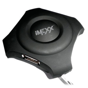 HUB USB PORTATIL IMEXX (4 PUERTOS)
