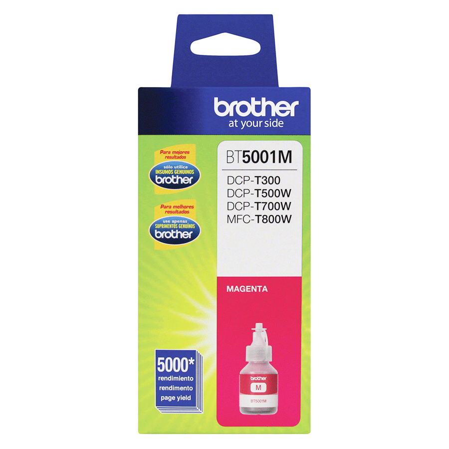 BOTELLA DE TINTA BROTHER BT5001M (MAGENTA)