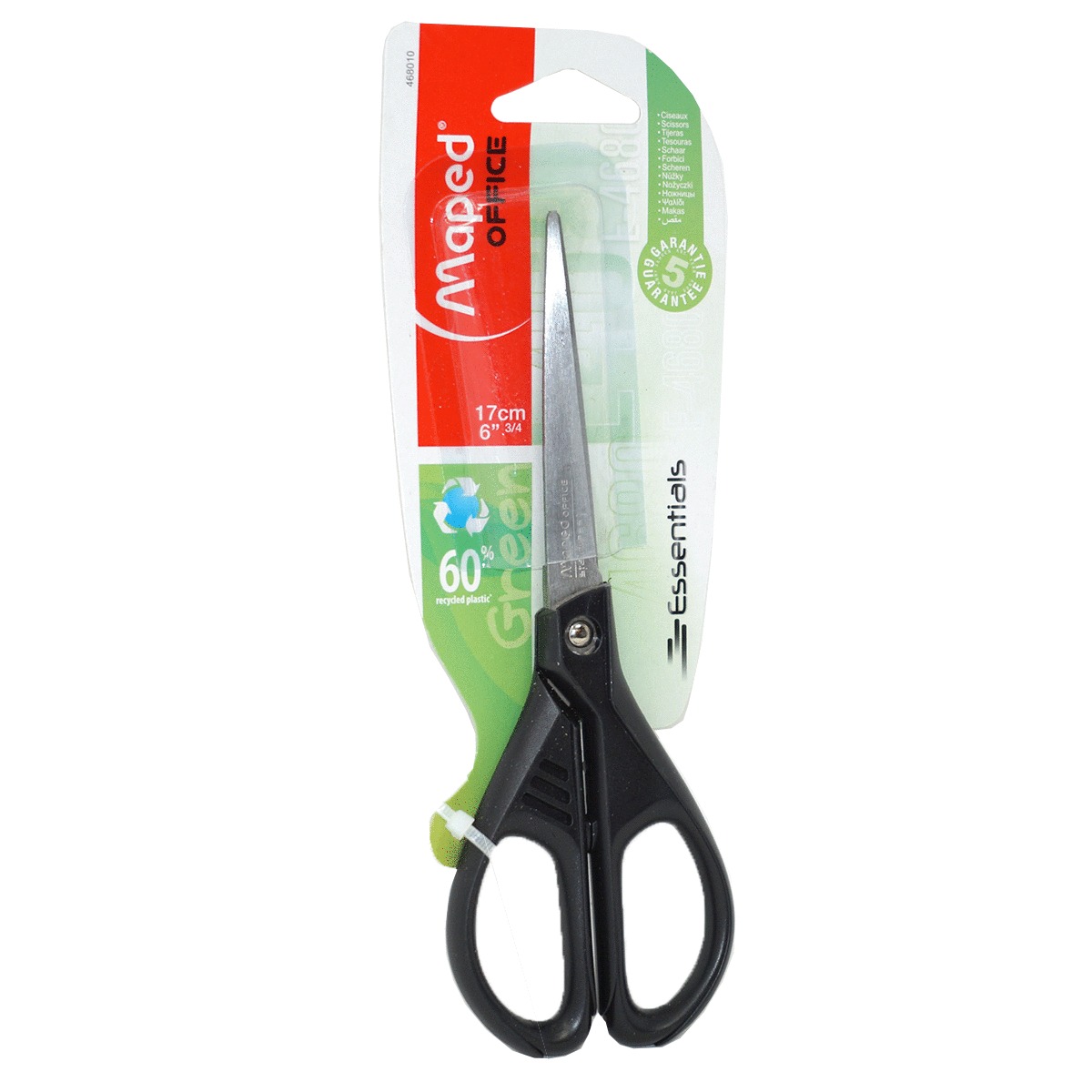 TIJERA MAPED ESSENTIAL GREEN (17 CENTIMETROS)