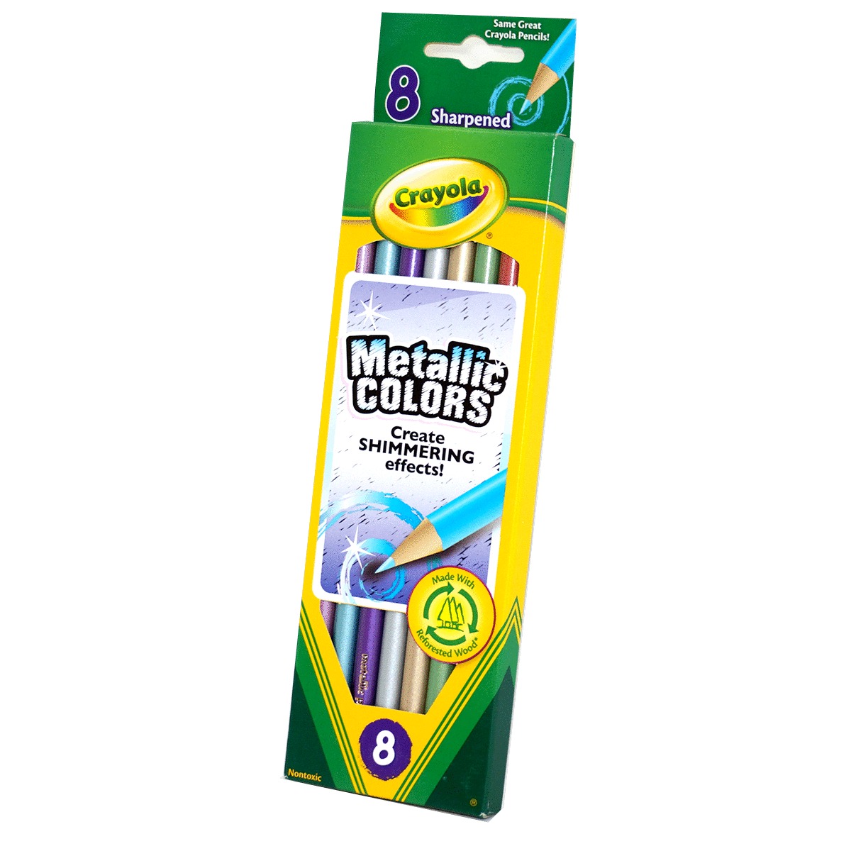 LAPICES DE COLOR METALLIC C/8