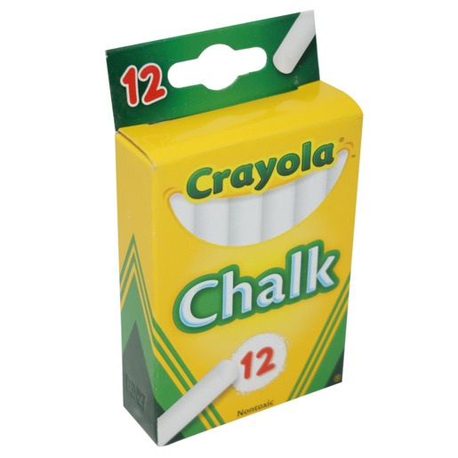 YESOS CRAYOLA BLANCO 12U