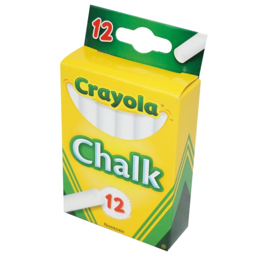 YESOS CRAYOLA BLANCO 12U
