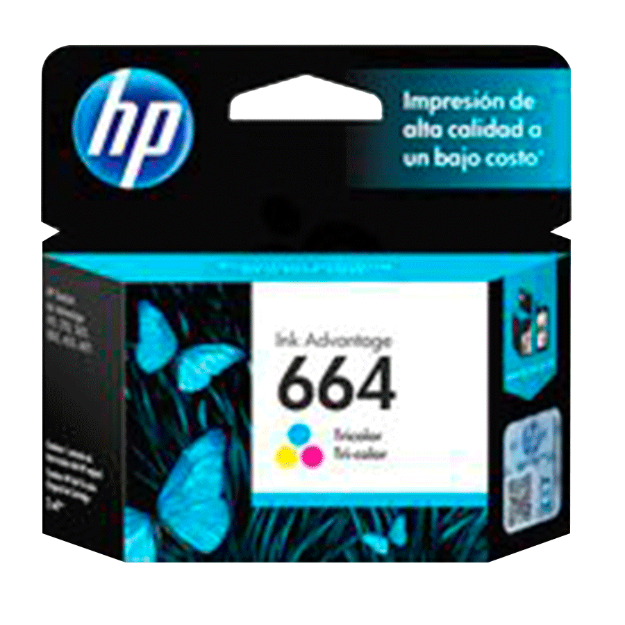 CARTUCHO DE TINTA HP 664 TRICOLOR
