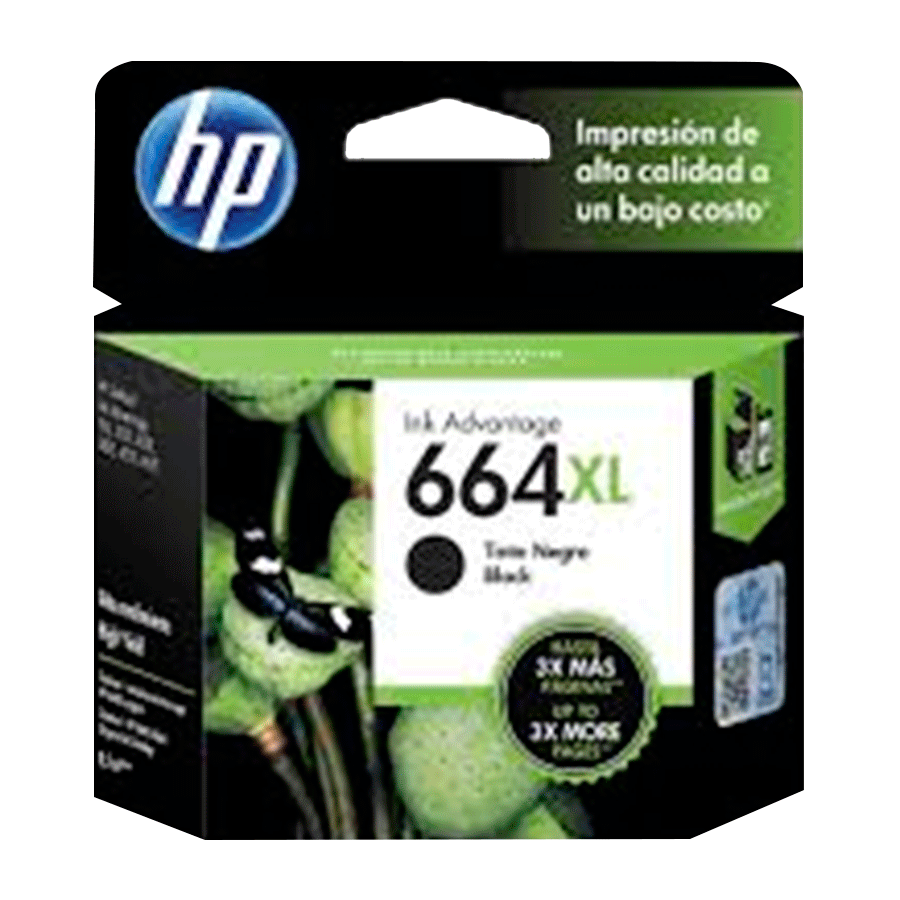 CARTUCHO DE TINTA HP 664 XL NEGRO