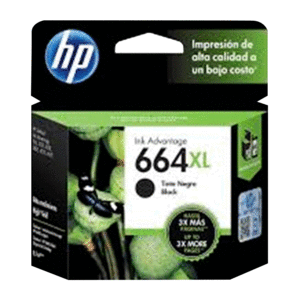 CARTUCHO DE TINTA HP 664 XL NEGRO CARTUCHO DE TINTA HP 664 XL NEGRO