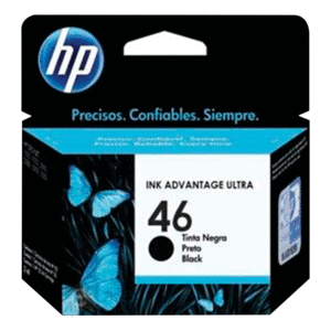 CARTUCHO ORIGINAL DE TINTA NEGRA HP 46 ADVANTAGE