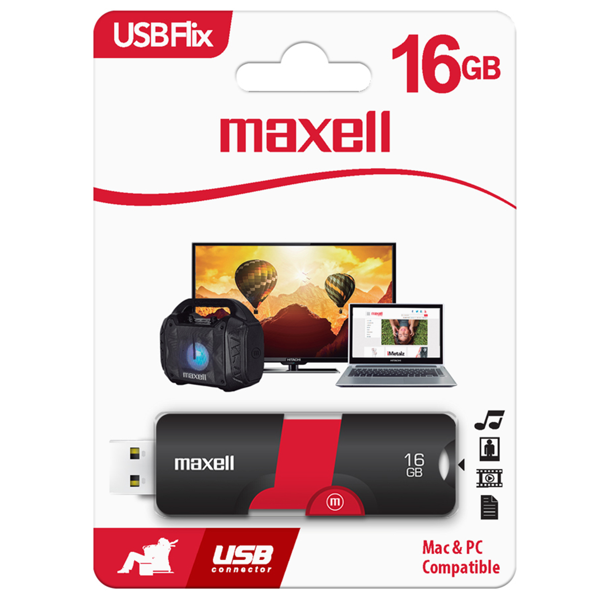 USB MAXELL FLIX 16GB