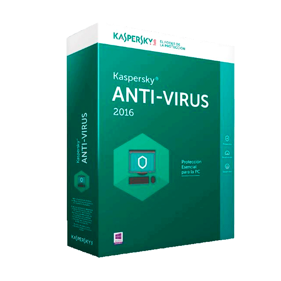 ANTIVIRUS KASPERSKY (1 USUARIO)