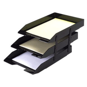 BANDEJA TRIPLE ARTICULABLE OF. NEGRO BANDEJA TRIPLE ARTICULABLE OF. NEGRO