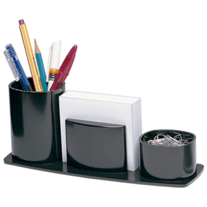 ORGANIZADOR DE ESCRITORIO MILENIUM NEGRO ORGANIZADOR DE ESCRITORIO MILENIUM NEGRO