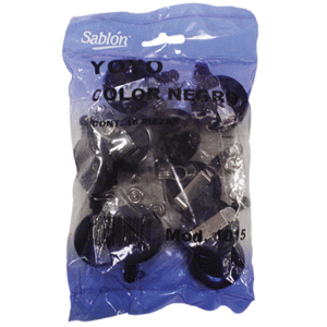 BOLSA SABLON YOYOS RETRACTILES (NEGRO, 10 PZAS) BOLSA SABLON YOYOS RETRACTILES (NEGRO, 10 PZAS)