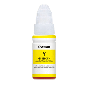 BOTELLA DE TINTA CANON 190 (AMARILLO)