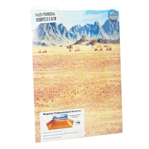MAQUETA TRIDIMENSIONAL (DESIERTO) MAQUETA TRIDIMENSIONAL (DESIERTO)
