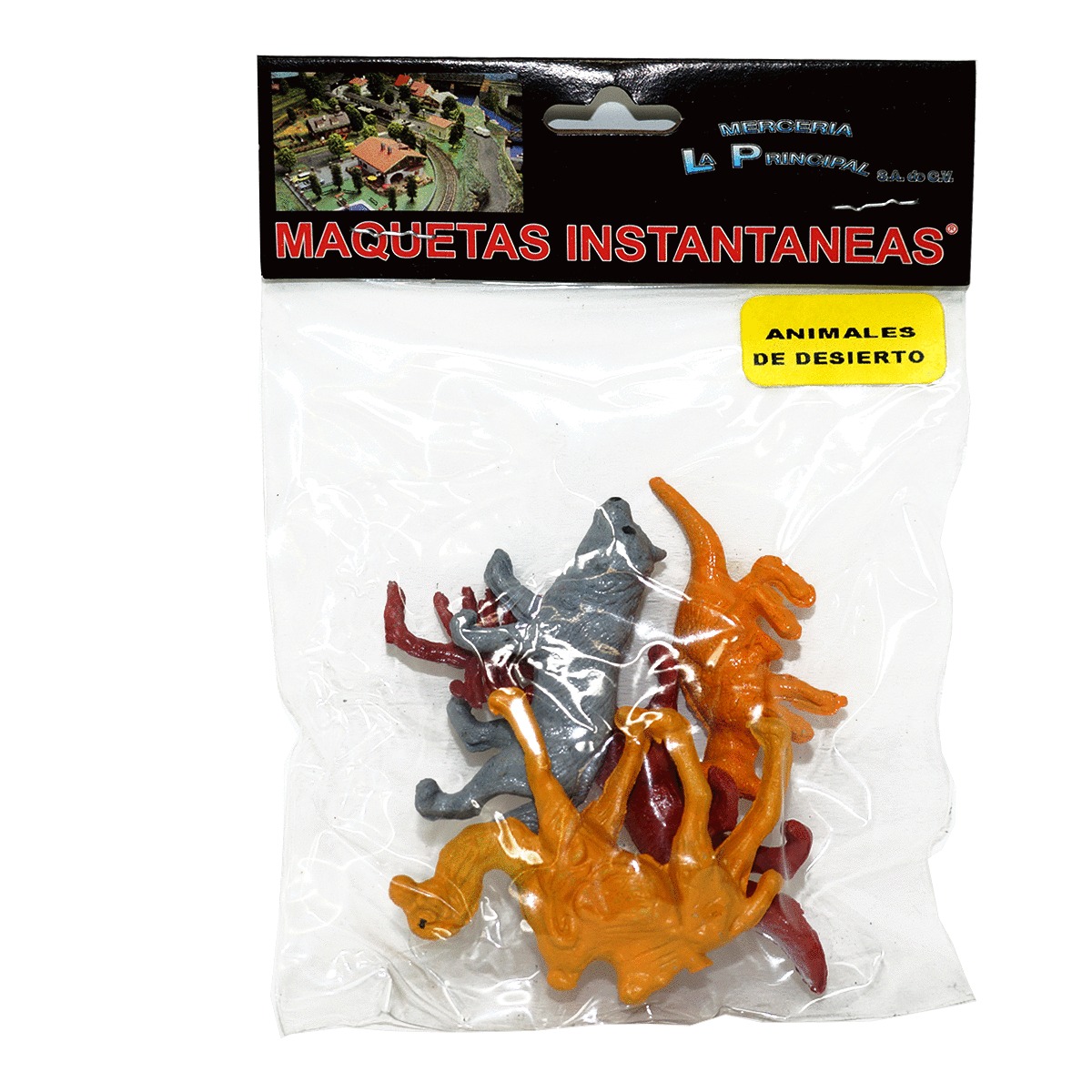SET DE ANIMALES PARA MAQUETA (ESTEPA/DESIERTO)