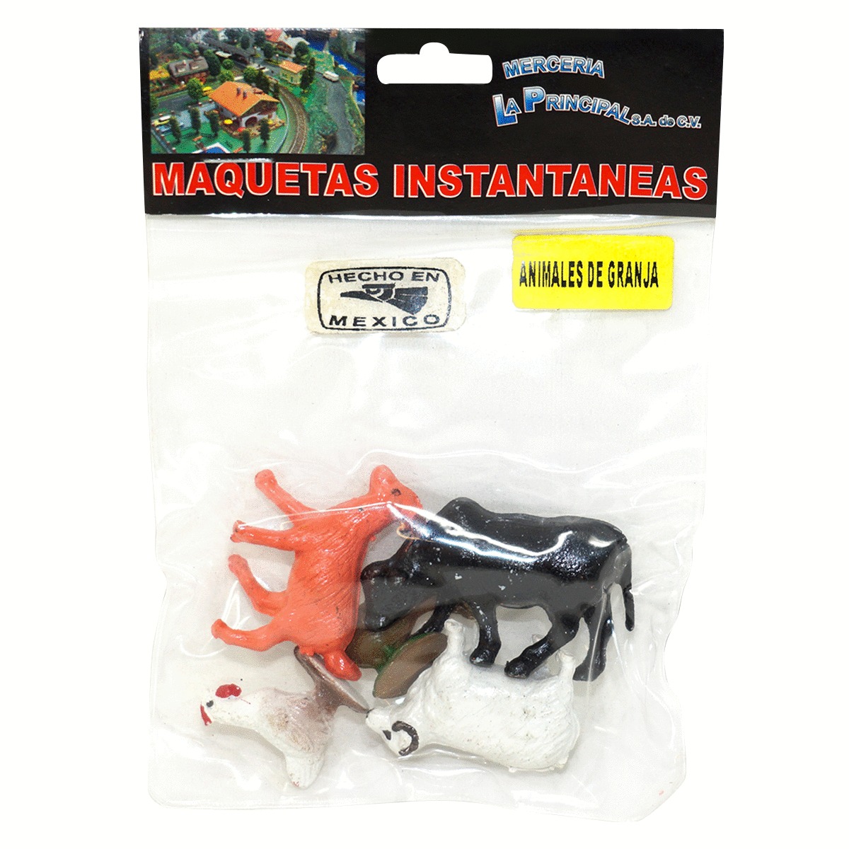 SET DE ANIMALES PARA MAQUETA (GRANJA)