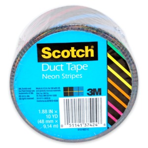 TAPE SCOTCH NEON STRIPES (1.88*10 YARDAS) TAPE SCOTCH NEON STRIPES (1.88*10 YARDAS)
