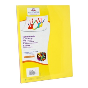 PAPEL EUROCOLOR COLORES VIBRANTES 100H PAPEL EUROCOLOR COLORES VIBRANTES 100H