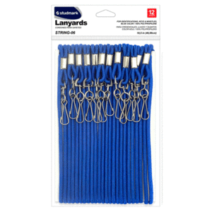 CORDON CON CLIP DE METAL AZ P-CREDENCIAL 12 PIEZAS CORDON CON CLIP DE METAL AZ P-CREDENCIAL 12 PIEZAS