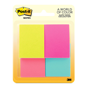POST-IT CAPETOWN 1.5X2 50H PQ/4 POST-IT CAPETOWN 1.5X2 50H PQ/4