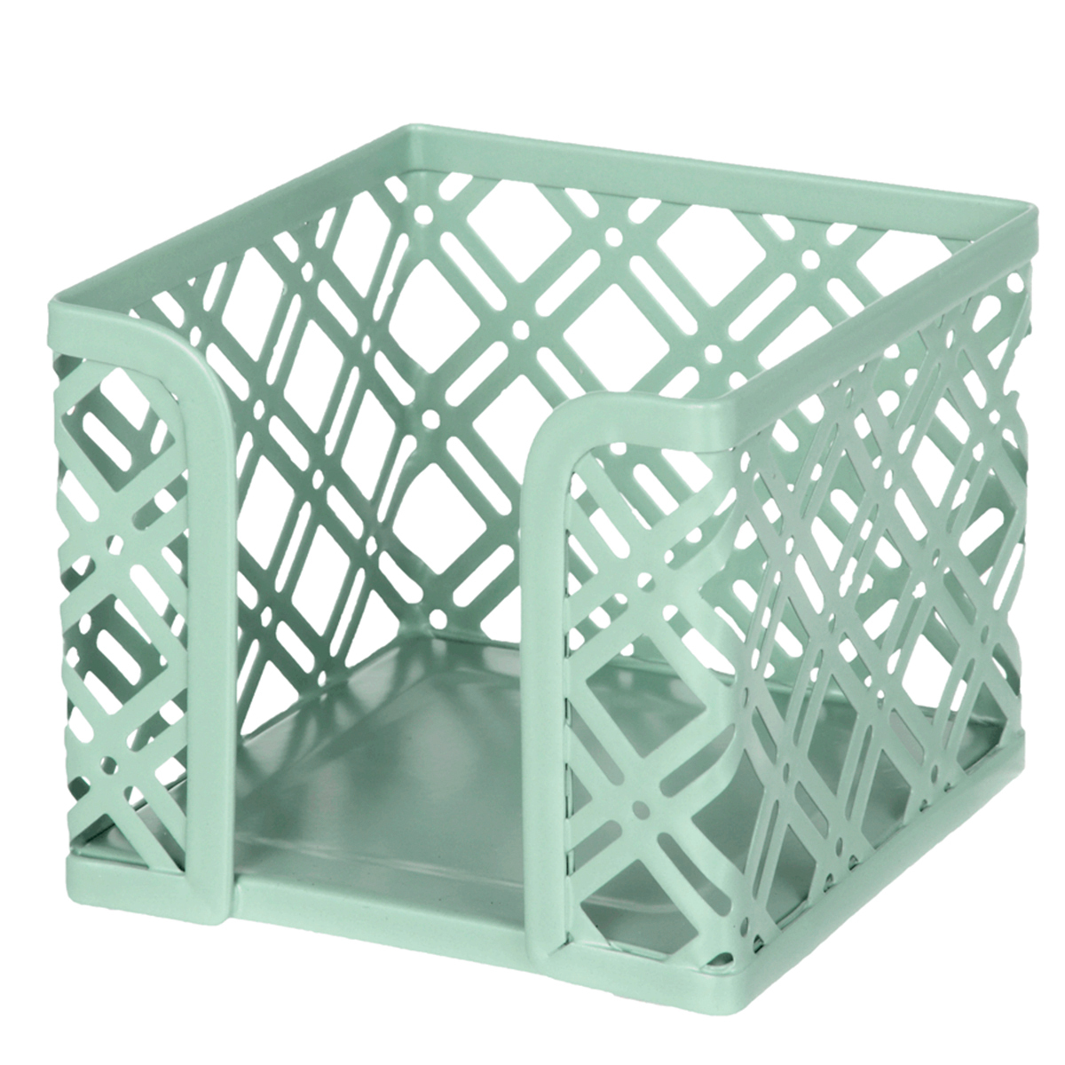PORTA NOTAS RED TOP (DISENO ROMBOS, MENTA)