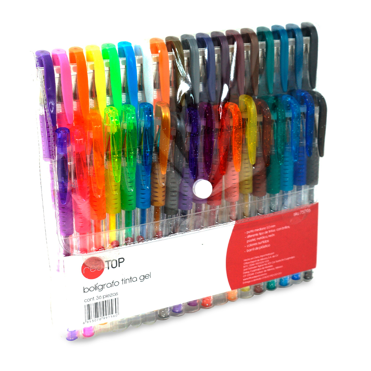 BOLIGRAFO GEL MEDIANO 1.0MM 36U