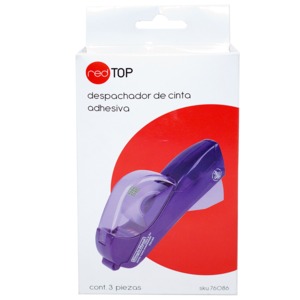 DESPACHADOR DE TAPE ADHESIVA RED TOP (MANUAL) DESPACHADOR DE TAPE ADHESIVA RED TOP (MANUAL)