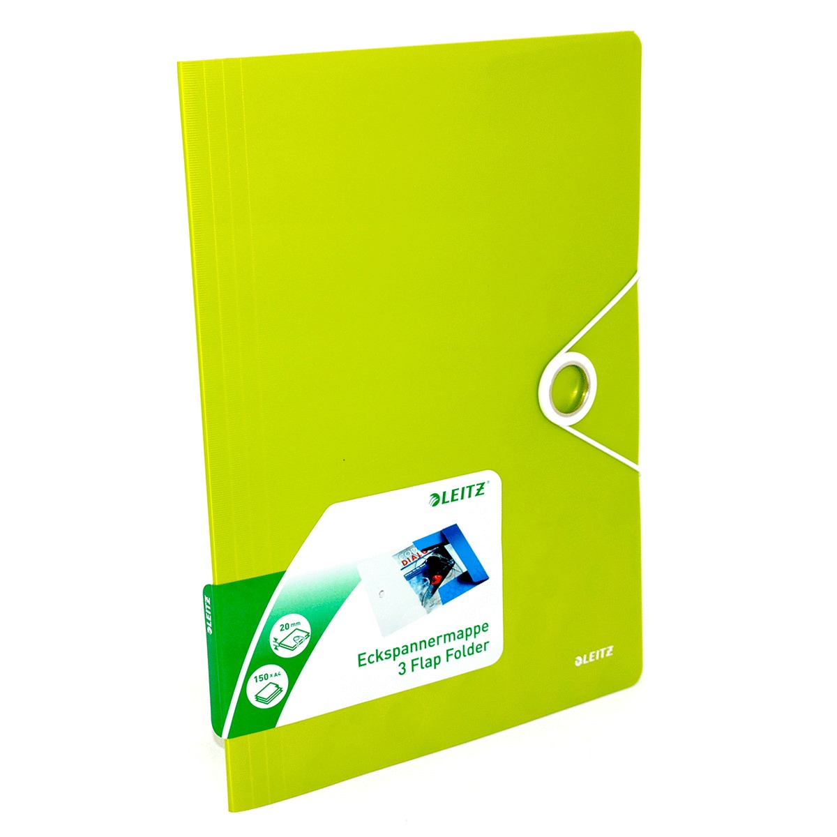 PORTA DOCUMENTOS LEITZ WOW (VERDE)