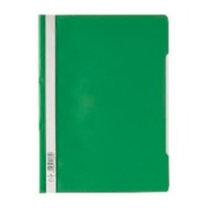 FOLDER LEITZ (CARTA,VERDE,CON FASTENER,PLASTICO)