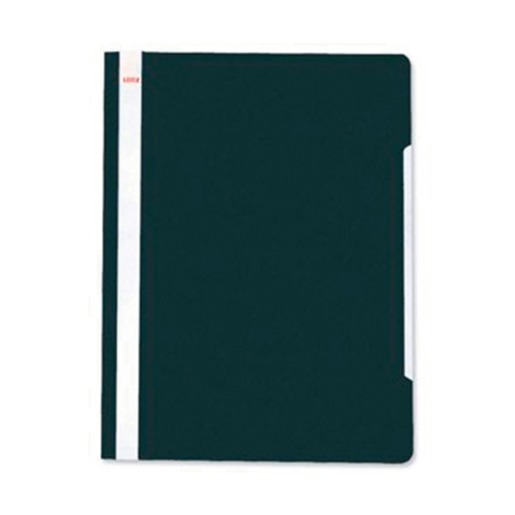 FOLDER PLASTICO LETIZ C/FASTENER NEGRO