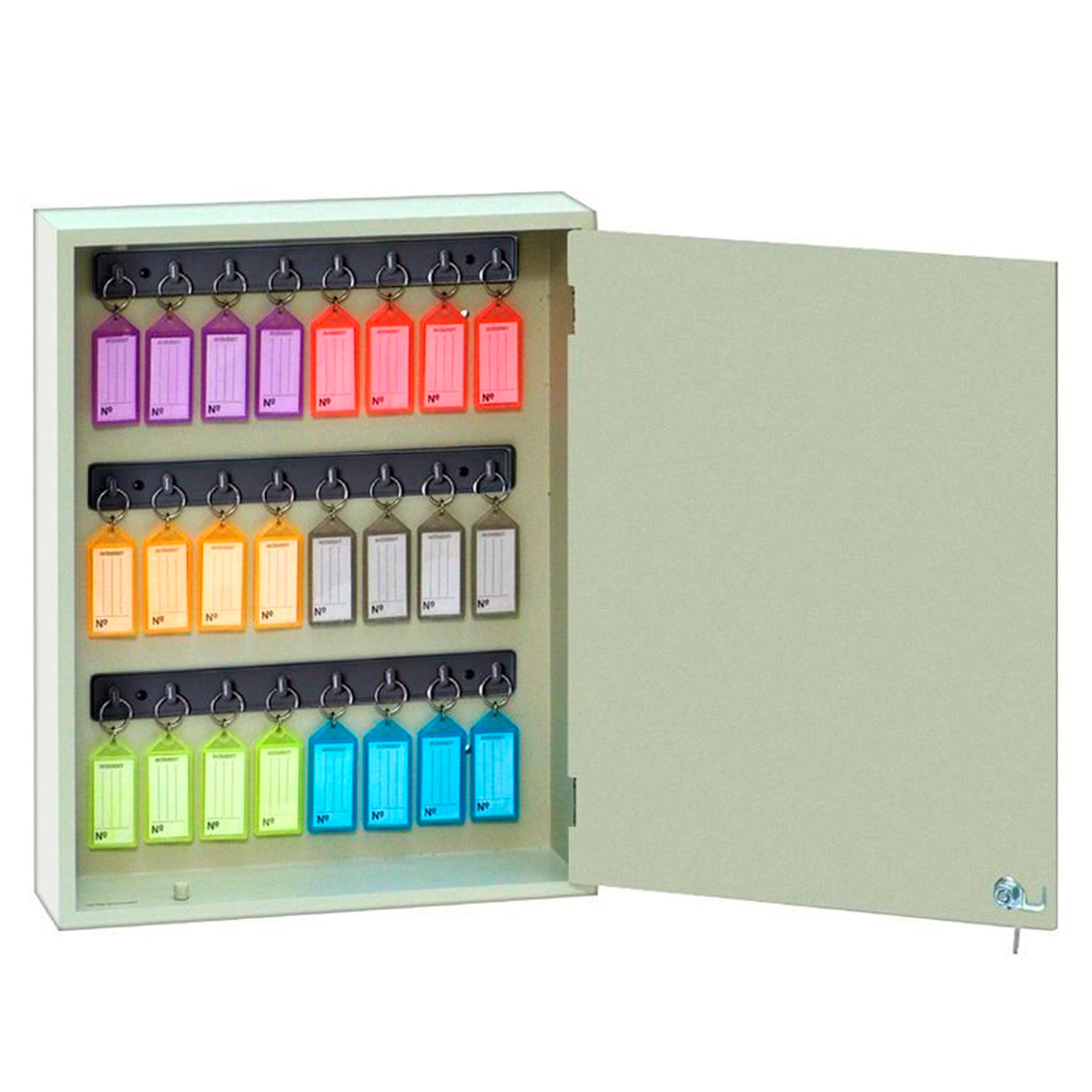 ARMARIO PARA LLAVES CON 24 LLAVEROS