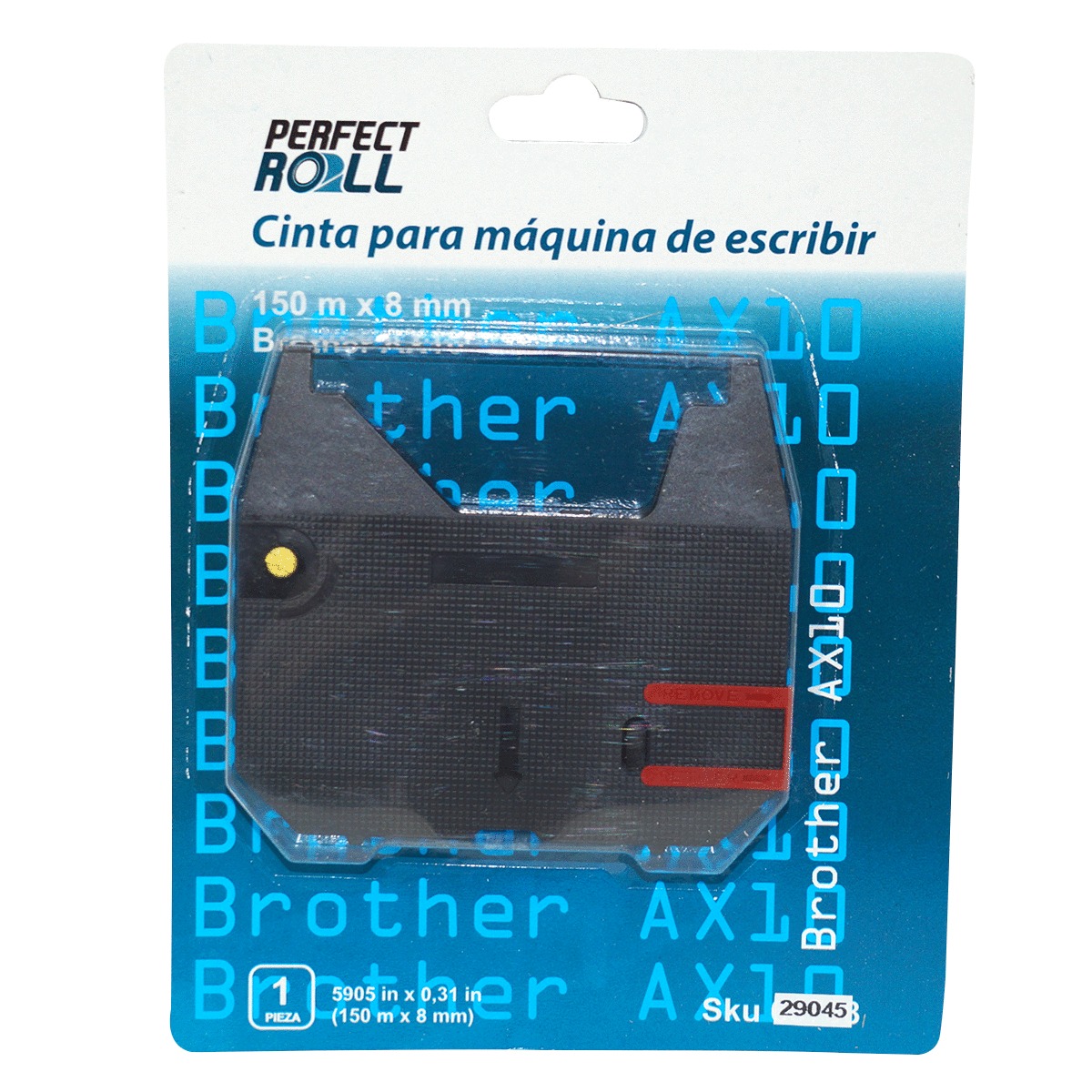 CINTA AX 10 P/MAQUINA ESCRIBIR BROTHER