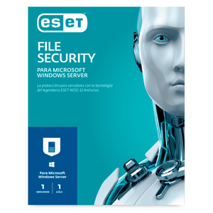 ANTIVIRUS ESET FILE SECURITY (1 SERVIDOR, 1 ANO) ANTIVIRUS ESET FILE SECURITY (1 SERVIDOR, 1 ANO)