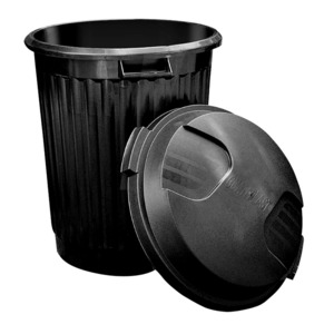 BASURERO DE PLASTICO CON TAPA GUATEPLAST BASURERO DE PLASTICO CON TAPA GUATEPLAST