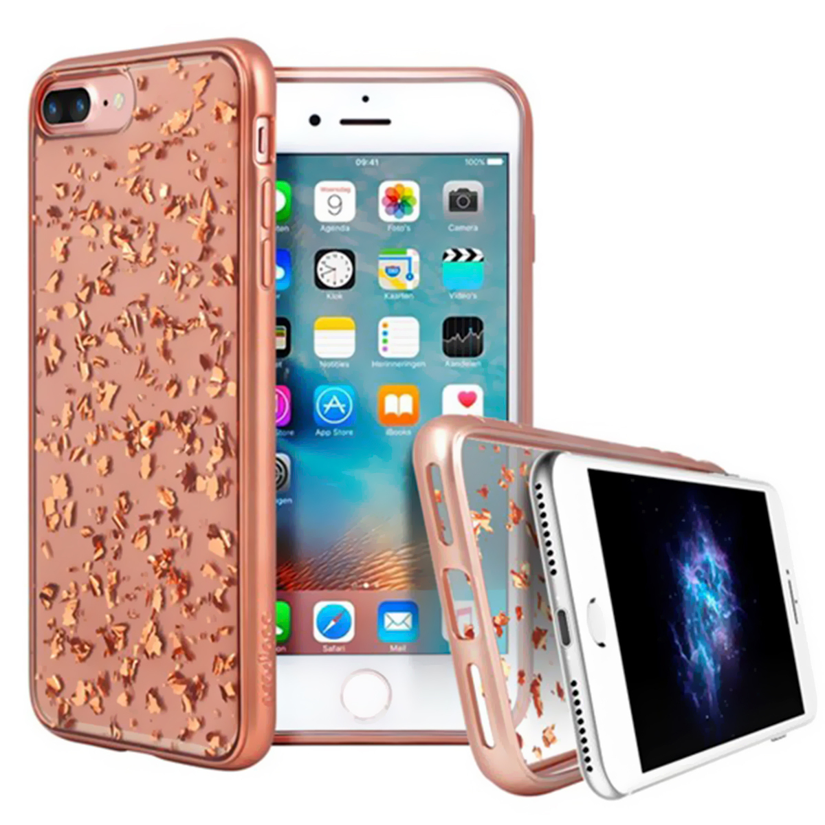 ESTUCHE PRODIGEE IPHONE 7+ROSE GOLD