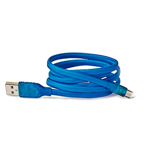 CABLE BUQU USB MICRO 2 MTS/AZUL/PARA ANDROID