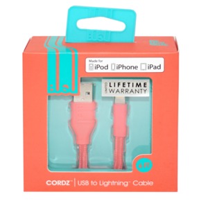 CABLE BUQU USB LIGHTING (2 MTS/SALMON/PARA IPHONE) CABLE BUQU USB LIGHTING (2 MTS/SALMON/PARA IPHONE)