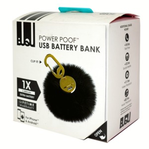 POWERBANK BUQU POOF NEGRO POWERBANK BUQU POOF NEGRO